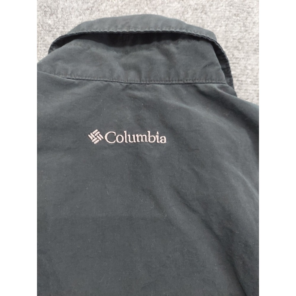 Columbia Omni Shade Vest Women Small Black Full Zip Sleeveless Drawstring Hiking - Picture 13 of 14
